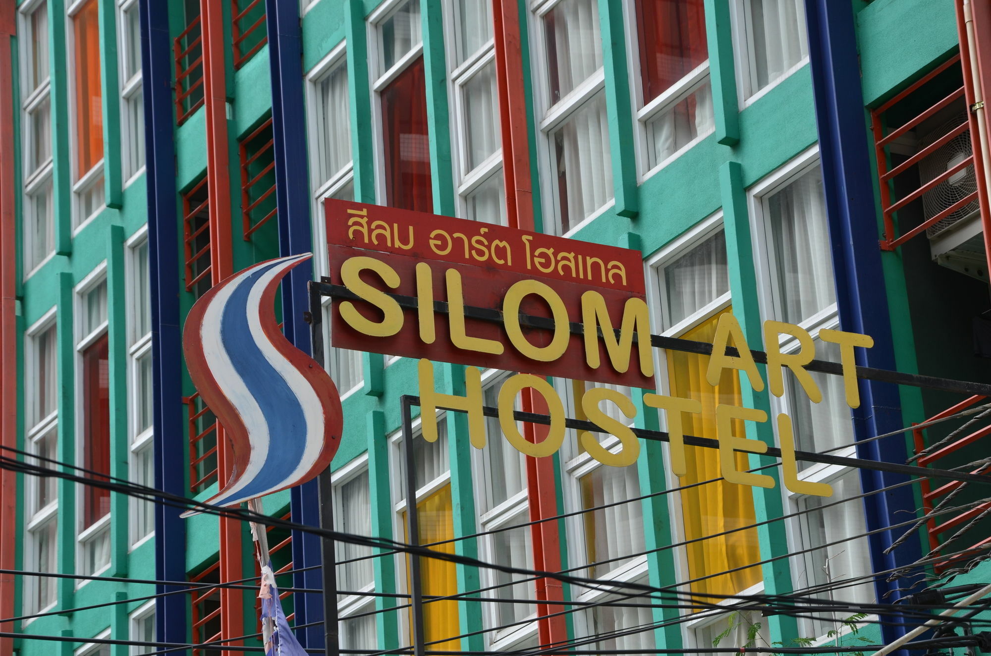 Silom Art Hostel Bangkok Eksteriør bilde